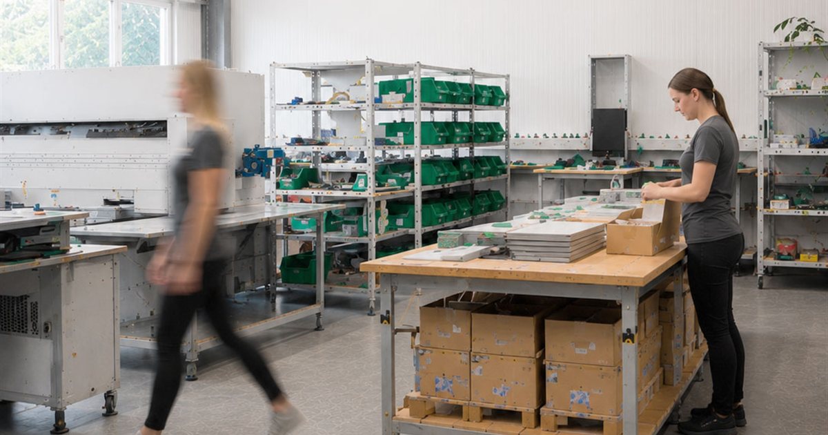 Blick in die tobra-Werkstatt in Roth